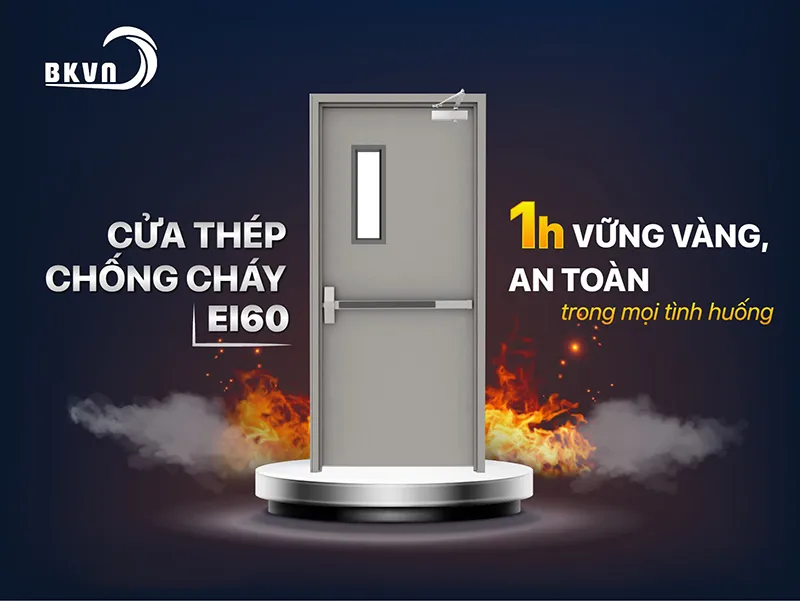 Cửa thép chống cháy ei60