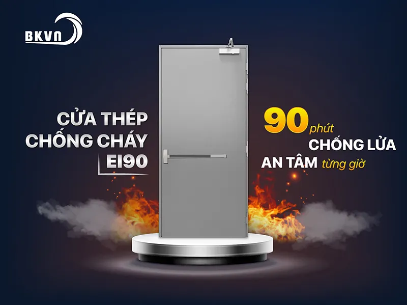 Cửa thép chống cháy ei90