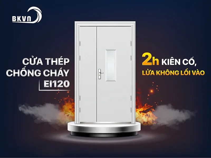 Cửa thép chống cháy ei120