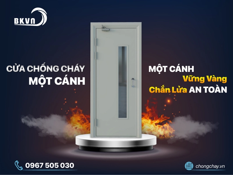 Cửa chống cháy một cánh