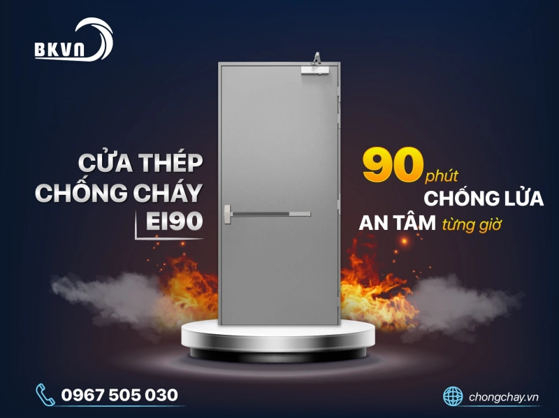 Cửa chống cháy EI 90