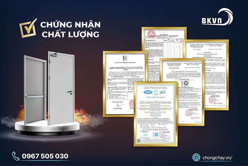 Quy trình kiểm định cửa chống cháy từ A – Z