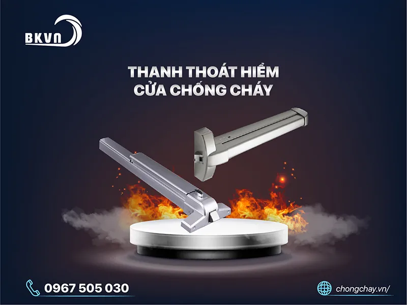 Thanh thoát hiểm cửa chống cháy